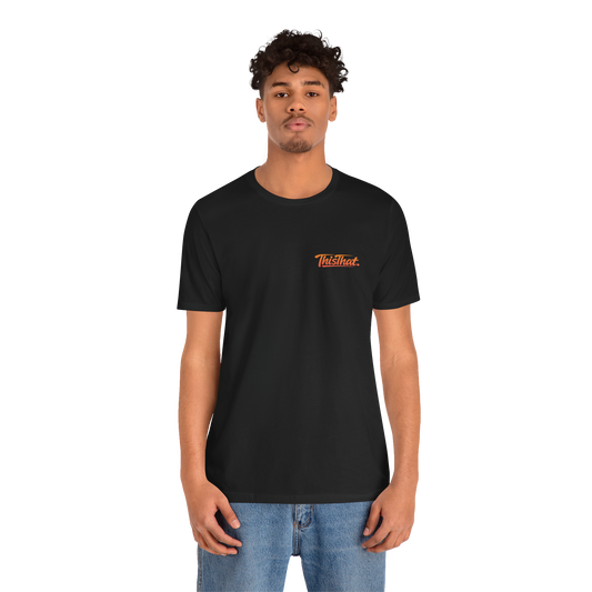 ThisThat. Essential Tee - Black/Orange