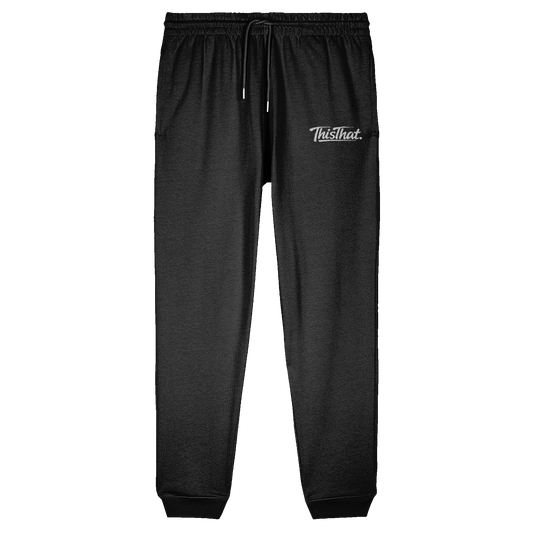 ThisThat. Core Jogger - Black/White