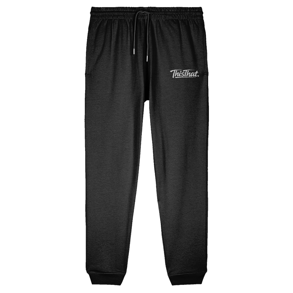 ThisThat. Core Jogger - Black/White