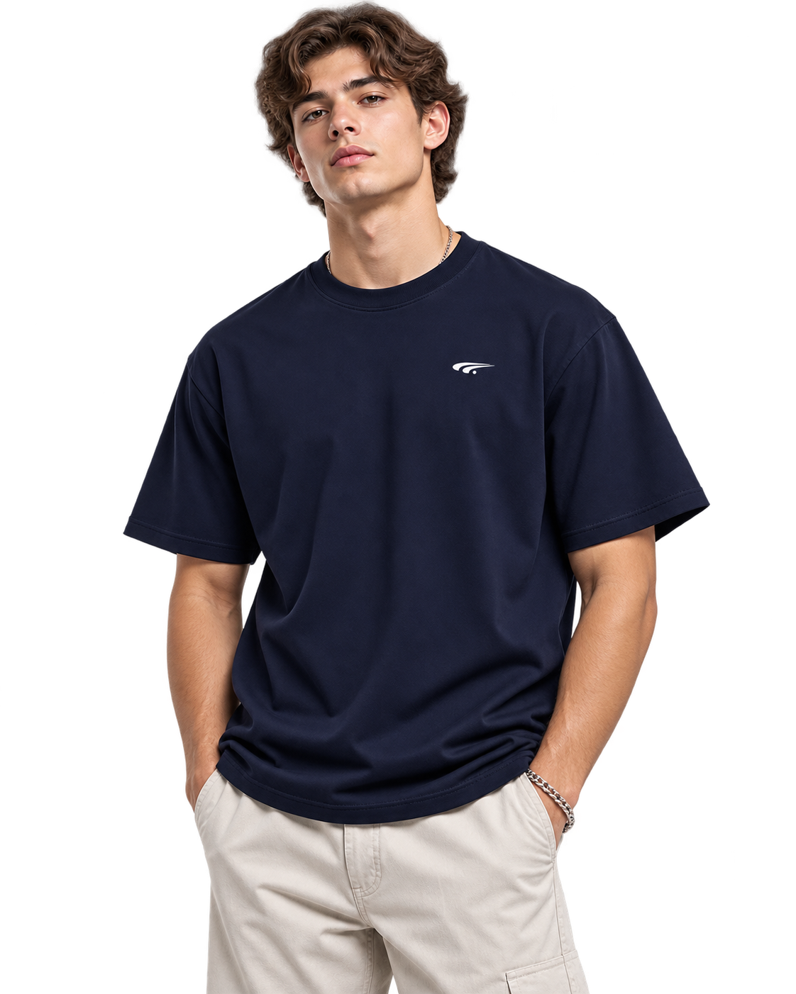 Signature Tee - Essential Cotton - Navy Blue