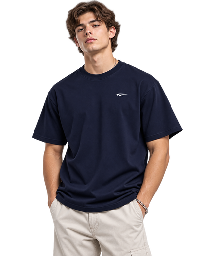 Signature Tee - Essential Cotton - Navy Blue