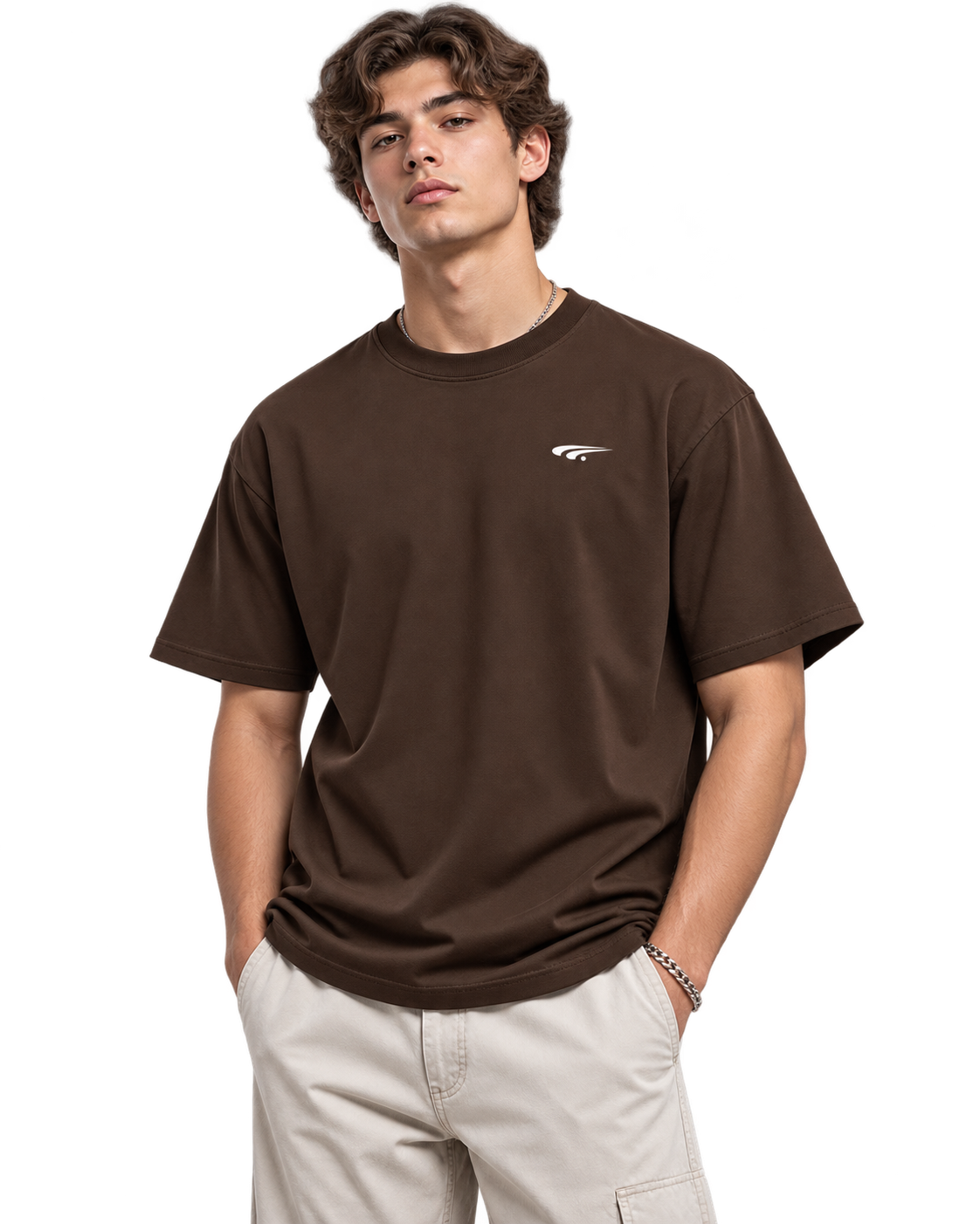Signature Tee - Essential Cotton - Coffee