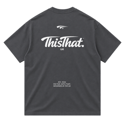 Signature Tee - Essential Cotton - Dark Grey