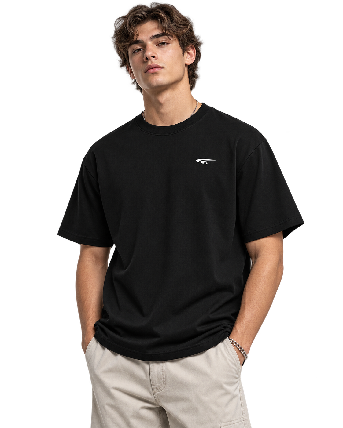 Signature Tee - Essential Cotton - Black