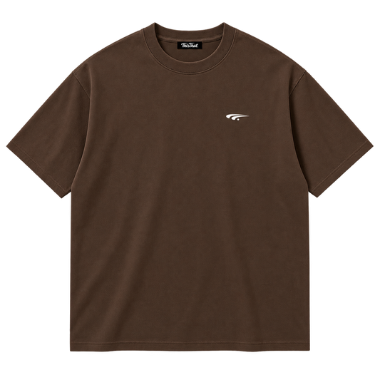 Signature Tee - Essential Cotton - Coffee