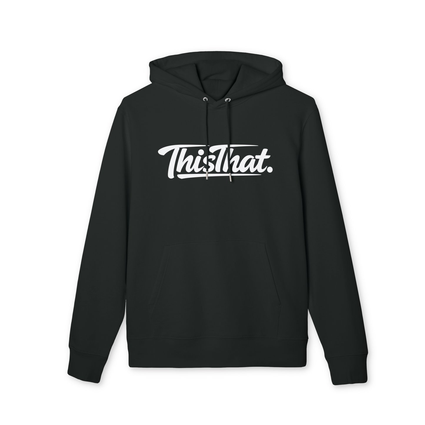 ThisThat. Heavyweight Hoodie - Black/White