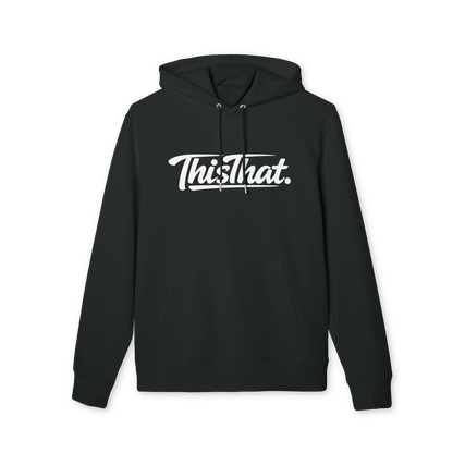 ThisThat. Heavyweight Hoodie - Black/White