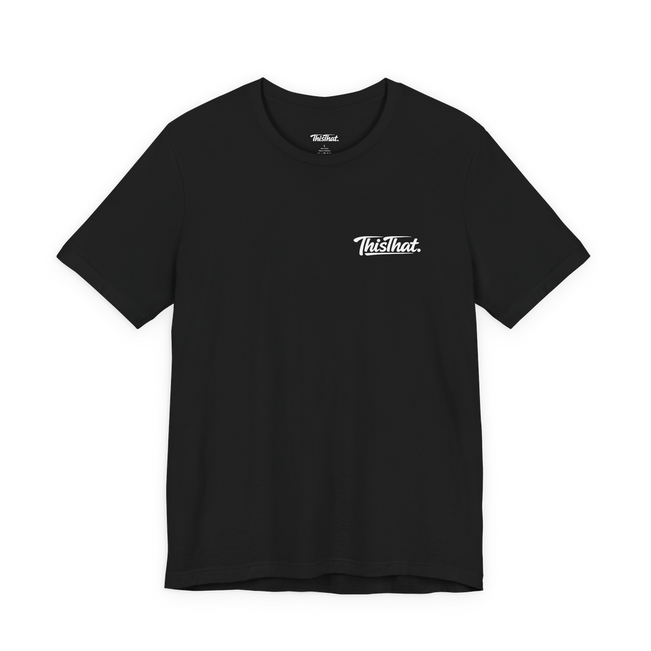 ThisThat. Essential Tee - Black/White
