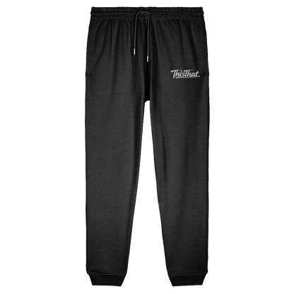 ThisThat. Core Jogger - Black/White