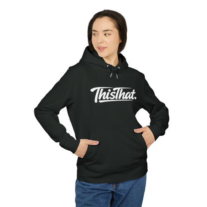 ThisThat. Heavyweight Hoodie - Black/White