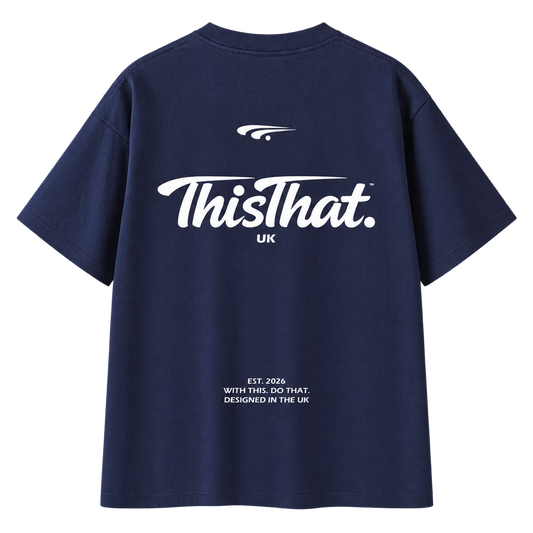 Signature Tee - Essential Cotton - Navy Blue