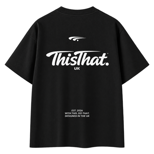 Signature Tee - Essential Cotton - Black