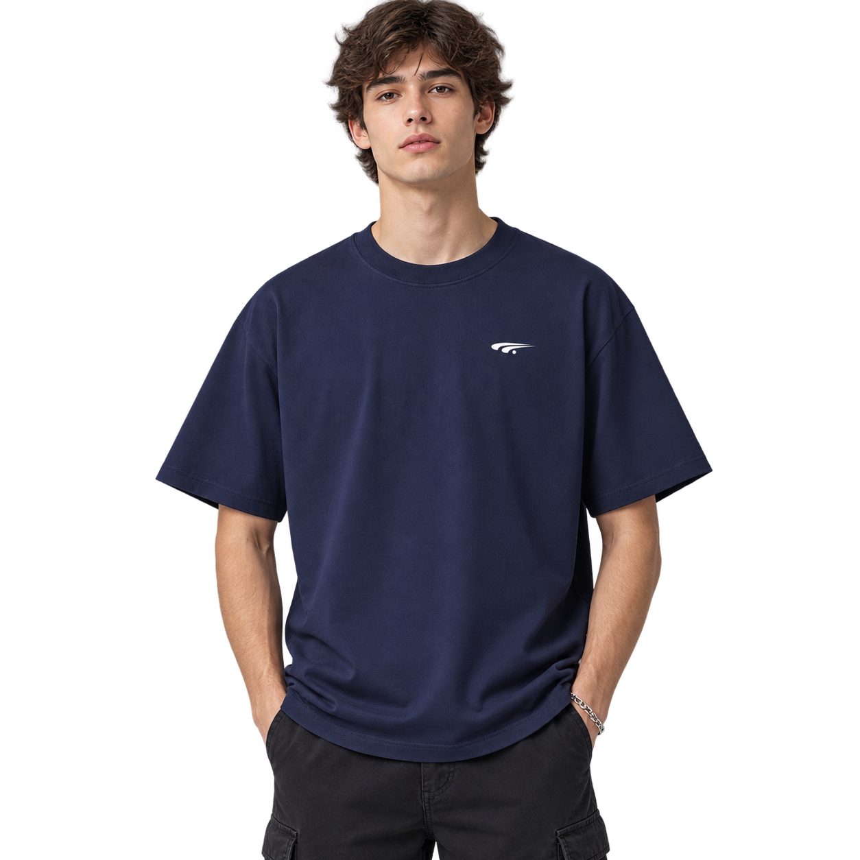 Signature Tee - Essential Cotton - Navy Blue