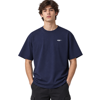 Signature Tee - Essential Cotton - Navy Blue