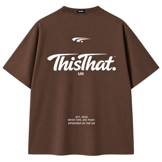 Signature Tee - Essential Cotton - Coffee