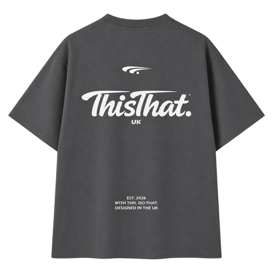 Signature Tee - Essential Cotton - Dark Grey