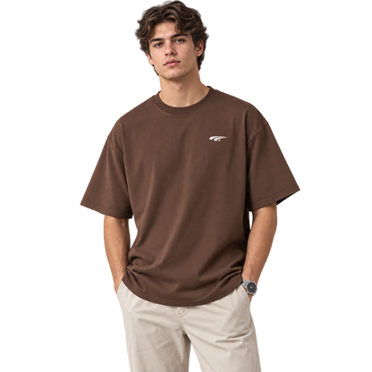 Signature Tee - Essential Cotton - Coffee
