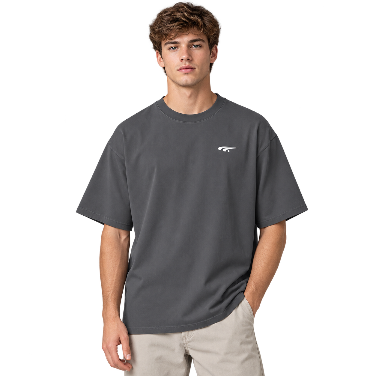 Signature Tee - Essential Cotton - Dark Grey