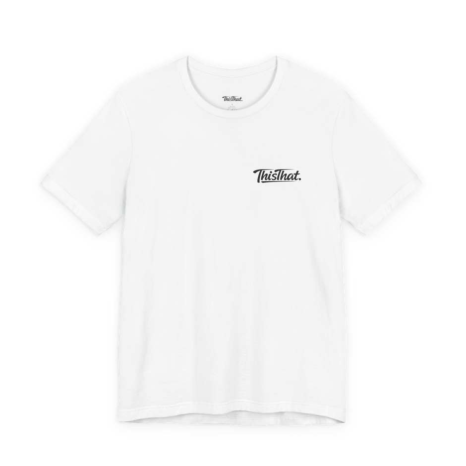 ThisThat. Essential Tee - Off-White/Black