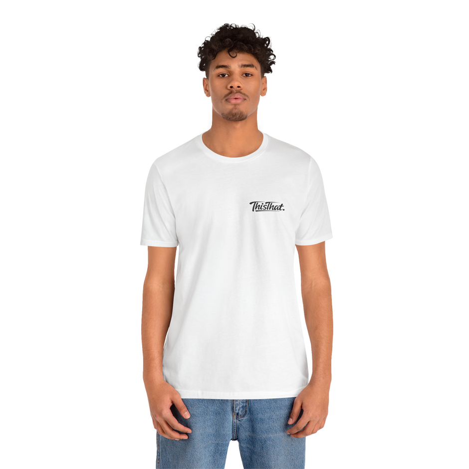 ThisThat. Essential Tee - Off-White/Black