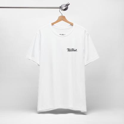 ThisThat. Essential Tee - Off-White/Black